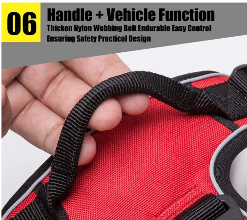 Reflective Padded Dog Harness