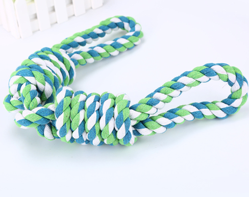 Braided Rope Tug Toy with Dual Handles