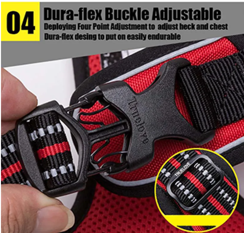 Reflective Padded Dog Harness