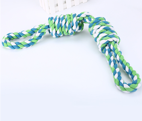 Braided Rope Tug Toy with Dual Handles