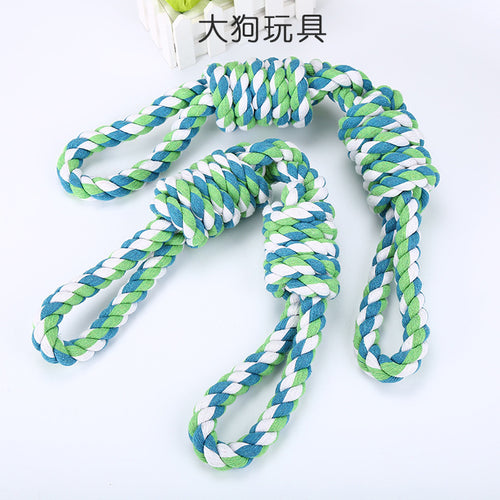 Braided Rope Tug Toy with Dual Handles