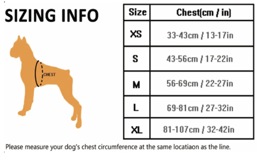 Reflective Padded Dog Harness