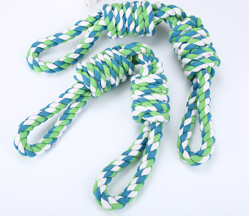 Braided Rope Tug Toy with Dual Handles